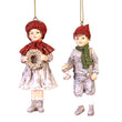 Ornament pentru brad, copil cu lanterna/coronita, 11 cm - SIMONA'S CHRISTMAS