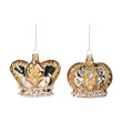 Ornament pentru brad, Coroana Jewel, auriu, 11 cm - SIMONA'S CHRISTMAS