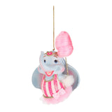 Ornament pentru brad, Elefant Dumbo, roz/albastru, 11 cm - SIMONA'S CHRISTMAS