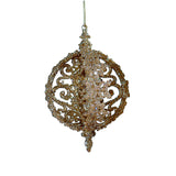 Ornament pentru brad Filigree, auriu, 13 cm, SIMONA'S CHRISTMAS