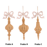 Ornament pentru brad Finan, auriu, 16 cm - SIMONA'S CHRISTMAS