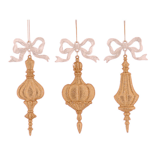 Ornament pentru brad Finan, auriu, 16 cm - SIMONA'S CHRISTMAS