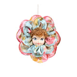 Ornament pentru brad, Flower Alice, roz, 19 cm, SIMONA'S CHRISTMAS