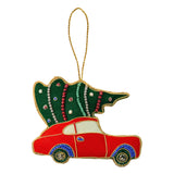 Ornament pentru brad, Il Natale Del Re Car - BACI MILANO