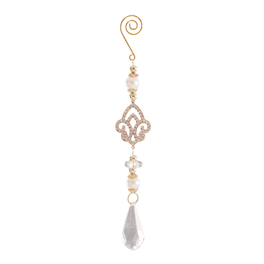 Ornament pentru brad, Keighely, auriu/pearl, 22 cm - SIMONA'S CHRISTMAS