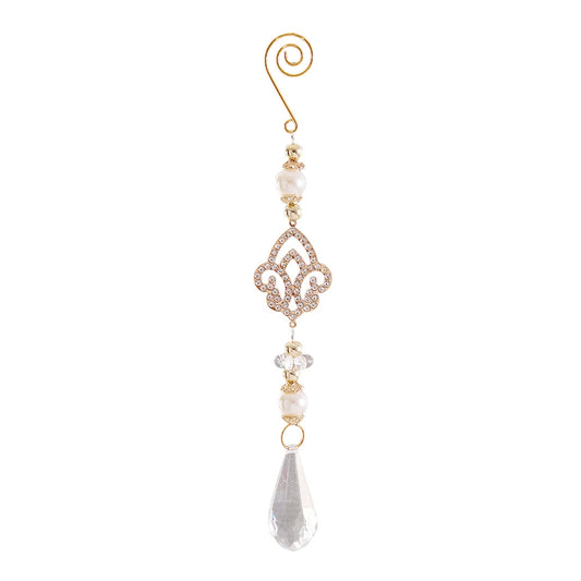 Ornament pentru brad, Keighely, auriu/pearl, 22 cm - SIMONA'S CHRISTMAS