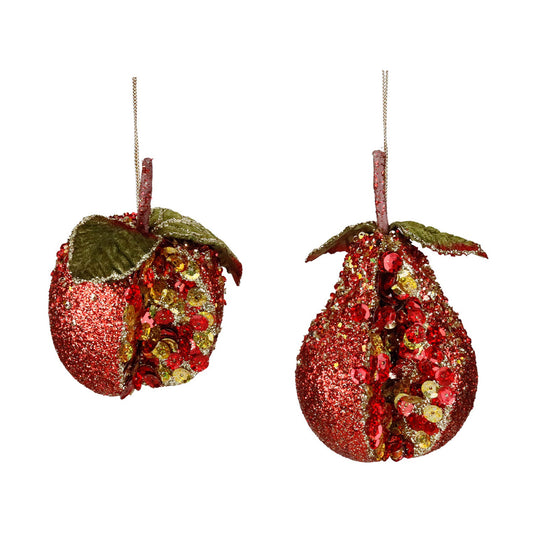 Ornament pentru brad, Mar/Para, rosu, 14 cm - SIMONA'S CHRISTMAS