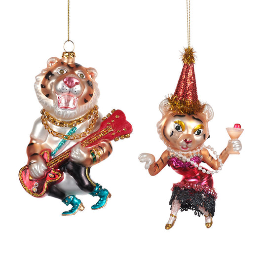Ornament pentru brad, Mr/Miss Tigru, 15 cm, SIMONA'S CHRISTMAS