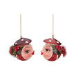 Ornament pentru brad, Peste Puffer, rosu, 7 cm - SIMONA'S CHRISTMAS