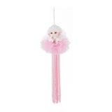 Ornament pentru brad, Pudel Ciucure Carnival, roz, 27 cm - SIMONA'S CHRISTMAS