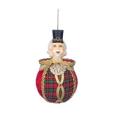 Ornament pentru brad, Spargator de Nuci Mason, rosu/galben, 17 cm - SIMONA'S CHRISTMAS