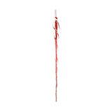 Ornament pentru brad, Turture, rosu/transparent, 25 cm - SIMONA'S CHRISTMAS