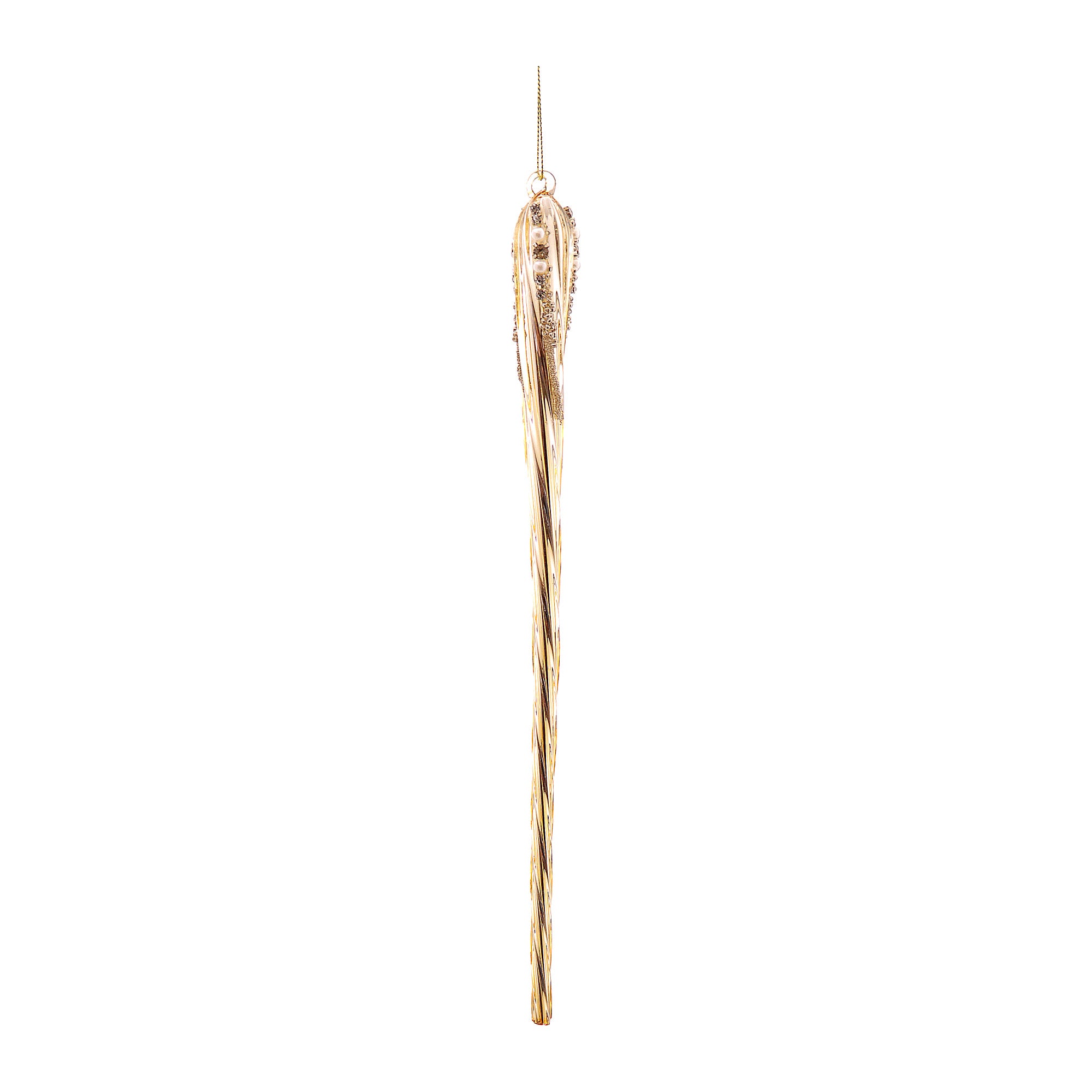 Ornament pentru brad, Turture Sclipit, auriu, 25 cm - SIMONA'S CHRISTMAS