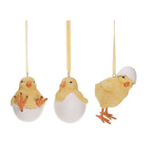 Ornament pui in coaja de ou, 9 cm - SIMONA'S COLLECTION