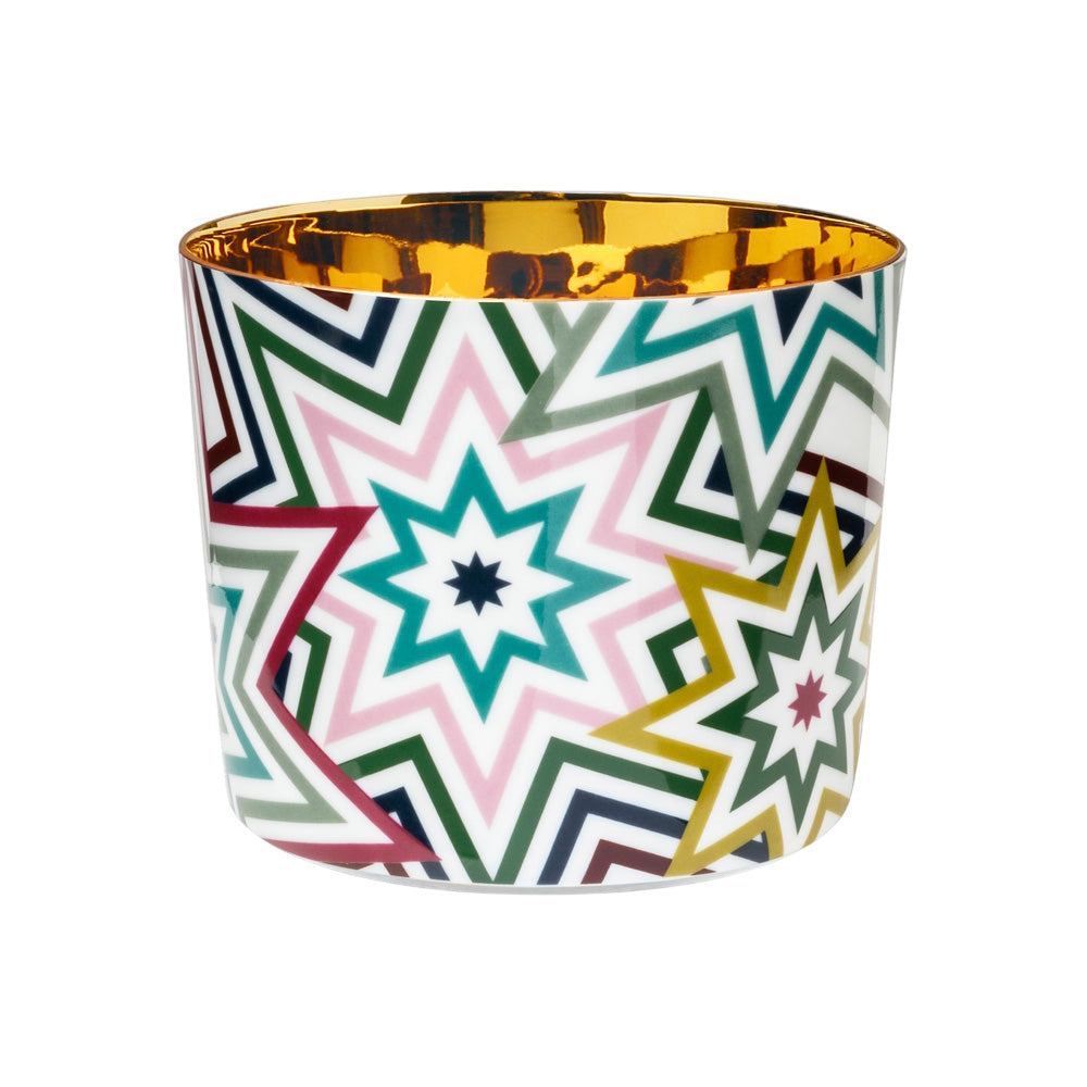 Pahar din portelan, Sip of Gold, Coloured Stars - SIEGER by FURSTENBERG