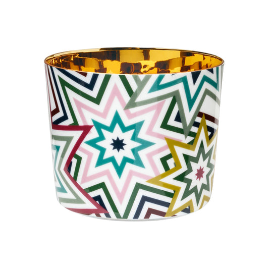 Pahar din portelan, Sip of Gold, Coloured Stars - SIEGER by FURSTENBERG