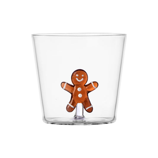 Pahar pentru apa, 8 cm, Mr Gingerbread, Nutcracker by Alessandra Baldereschi - ICHENDORF