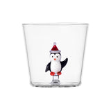 Pahar pentru apa, 8 cm, Penguin with Christmas hat, Christmas Tales by Alessandra Baldereschi - ICHENDORF