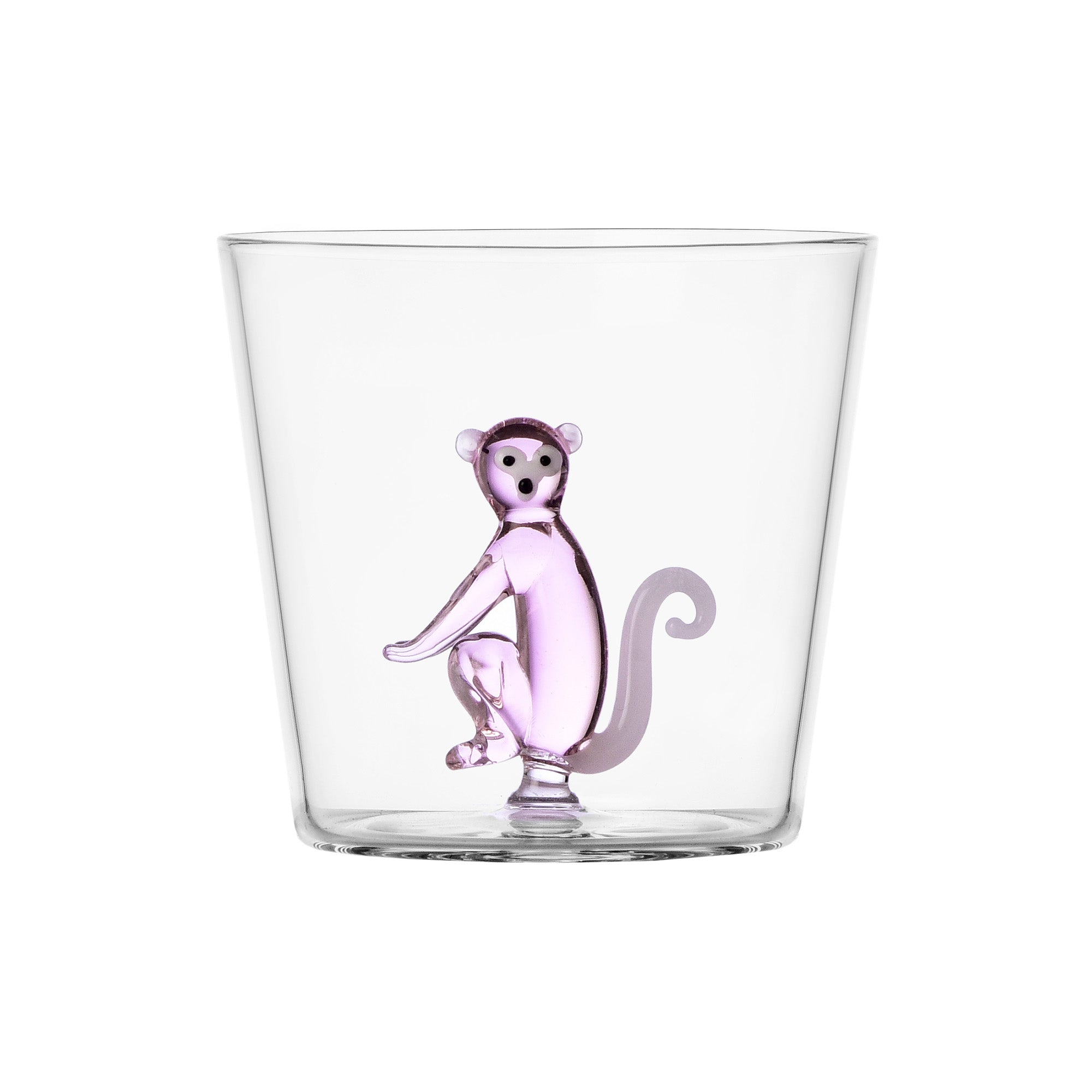 Pahar pentru apa, 8 cm, Pink Monkey, Savannah by Alessandra Baldereschi - ICHENDORF