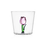 Pahar pentru apa, 8 cm, Pink Tulip, Botanica by Alessandra Baldereschi - ICHENDORF