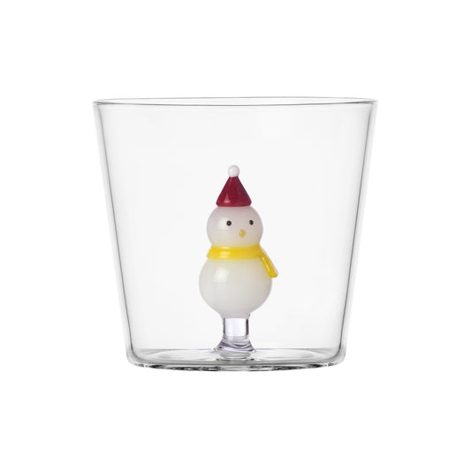 Pahar pentru apa, 8 cm, Snowman, Christmas Tales by Alessandra Baldereschi - ICHENDORF