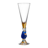 Pahar pentru sampanie, Blue, 190 ml, The Sparkling Devil by Gunnar Cyren - ORREFORS