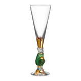 Pahar pentru sampanie, Green, 190 ml, The Sparkling Devil by Gunnar Cyren - ORREFORS