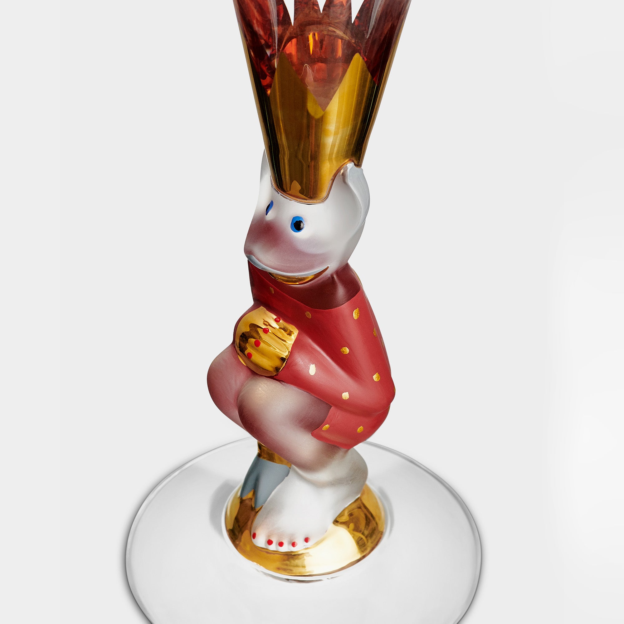 Pahar pentru sampanie, Red, 190 ml, The Sparkling Devil by Gunnar Cyren - ORREFORS