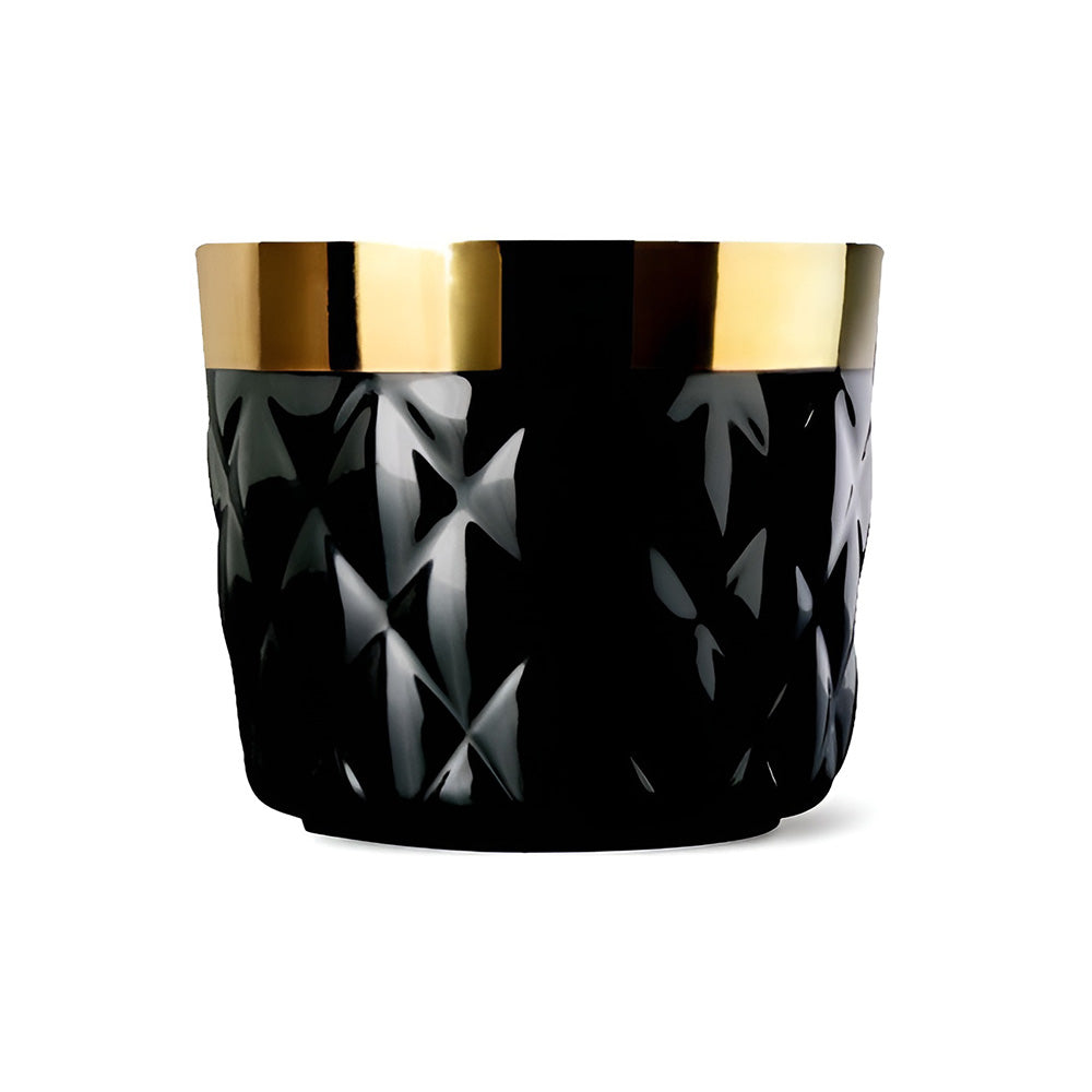 Pahar pentru sampanie, Sip of Gold Black Cushion - SIEGER by FURSTENBERG