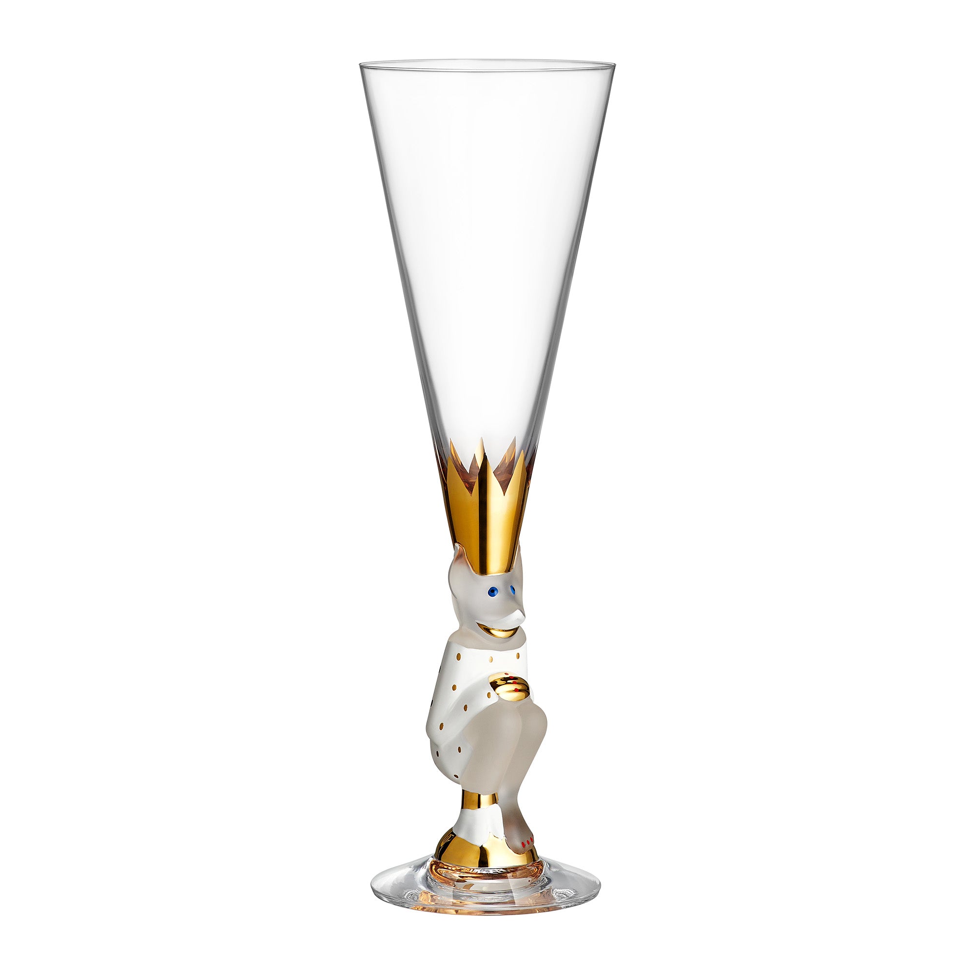 Pahar pentru sampanie, White, 190 ml, The Sparkling Devil by Gunnar Cyren - ORREFORS