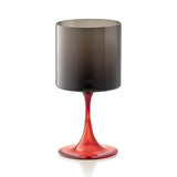 Set 6 pahare pentru vin, gri/rosu, Salicornia - SALVIATI