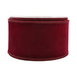 Panglica decorativa Single Velvet, burgundy, 9 cm x 9 m - SIMONA'S CHRISTMAS