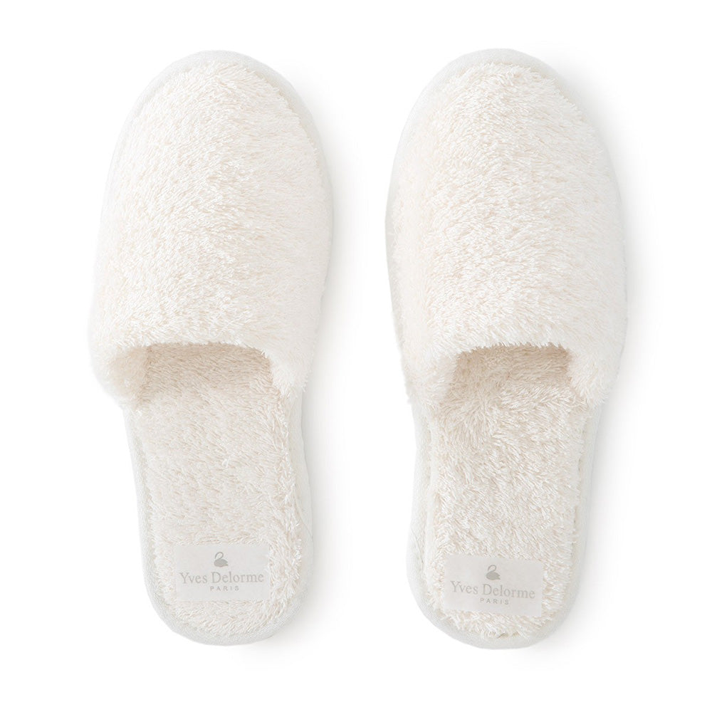 Papuci, 38, bumbac, Etoile Nacre - YVES DELORME