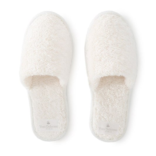 Papuci, 38, bumbac, Etoile Nacre - YVES DELORME