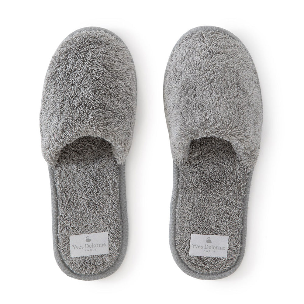 Papuci, 42, bumbac, Etoile Platine - YVES DELORME
