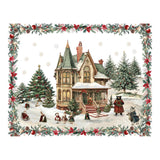 Patura 140x180 cm, Xmas Village - NAPKING