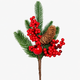 Ramura decorativa, Pinecone, 28 cm - Simona's Christmas