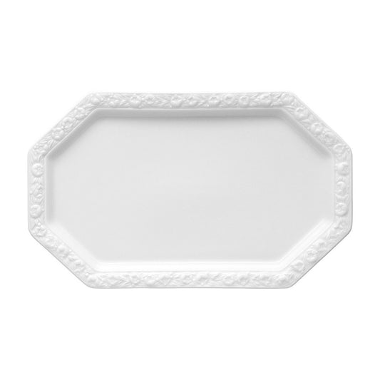 Platou dreptunghiular, 32 cm, Maria White - ROSENTHAL