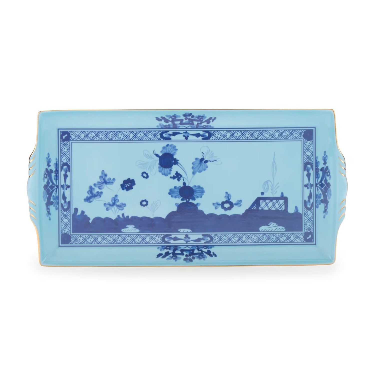 Platou dreptunghiular, 33x18 cm, Oriente Italiano Iris - GINORI 1735