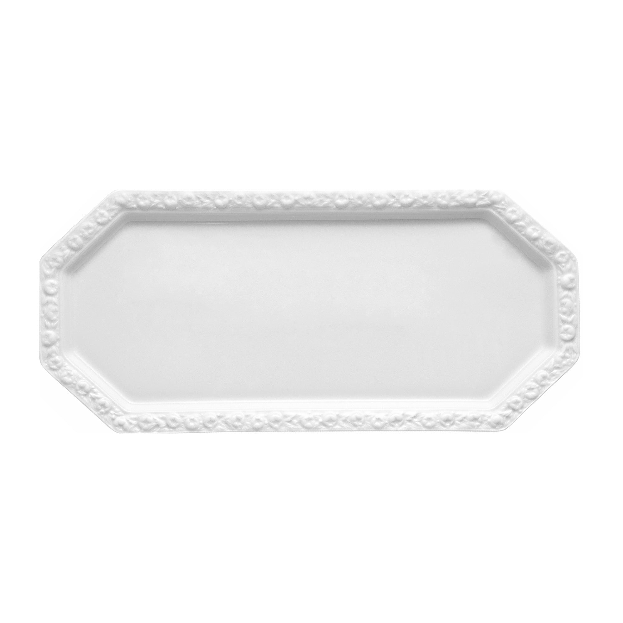 Platou din portelan, 36 cm, Maria White - ROSENTHAL