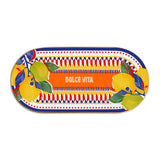 Platou Lemons, portelan, 24x11 cm, Dolce Vita - BACI MILANO