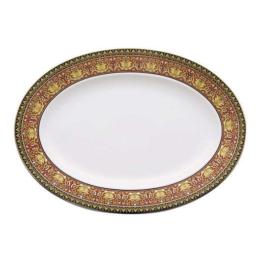 Platou oval 40 cm, Ikarus Medusa - VERSACE