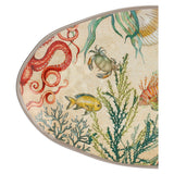 Platou oval, melamina, 52x30 cm, Sea Life - SIMONA'S COLLECTION