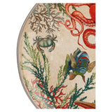 Platou rotund, melamina, 42 cm, Sea Life - SIMONA'S COLLECTION