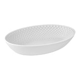 Platou servire, gri, 28x20 cm, Bicos - BORDALLO PINHEIRO