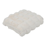 Pled fluffy Eloise, alb, 170x130 cm - SIMONA'S CHRISTMAS
