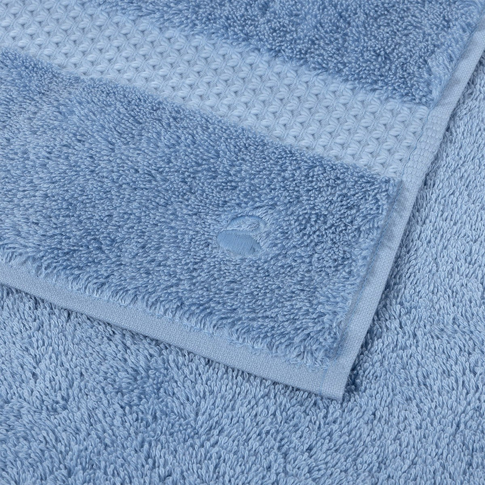 Prosop de baie XL, 92x160 cm, bumbac, Etoile Azur - YVES DELORME