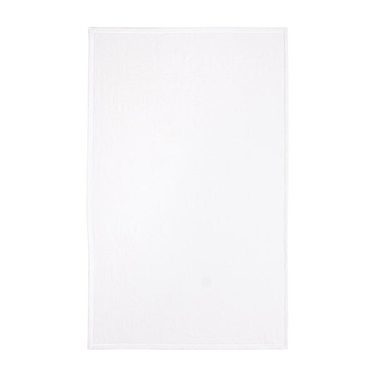 Prosop de baie XL, 100x160 cm, bumbac, Duetto Blanc - YVES DELORME