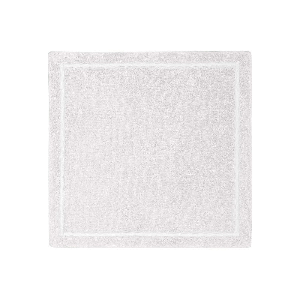 Prosop de fata, 33x33 cm, bumbac, Duetto Brume/Blanc - YVES DELORME