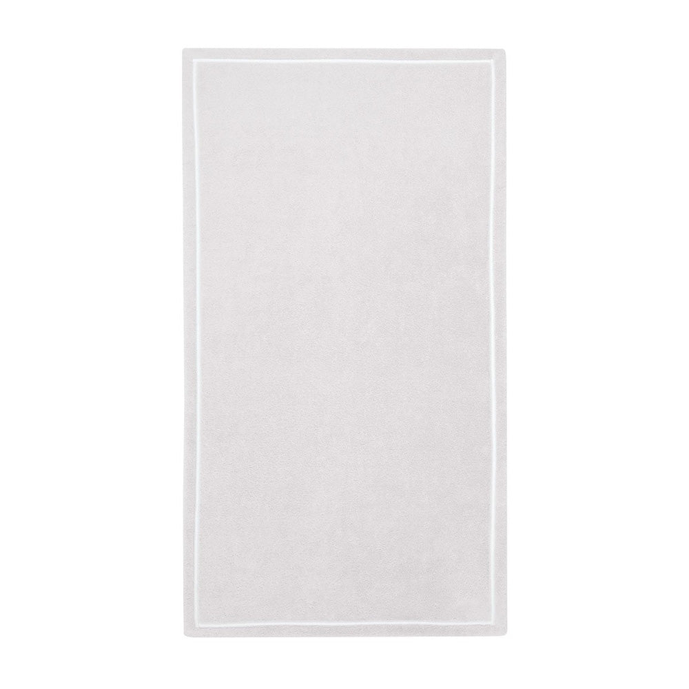 Prosop de maini, 55x100 cm, bumbac, Duetto Brume/Blanc - YVES DELORME